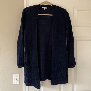 Navy blue Madewell sweater